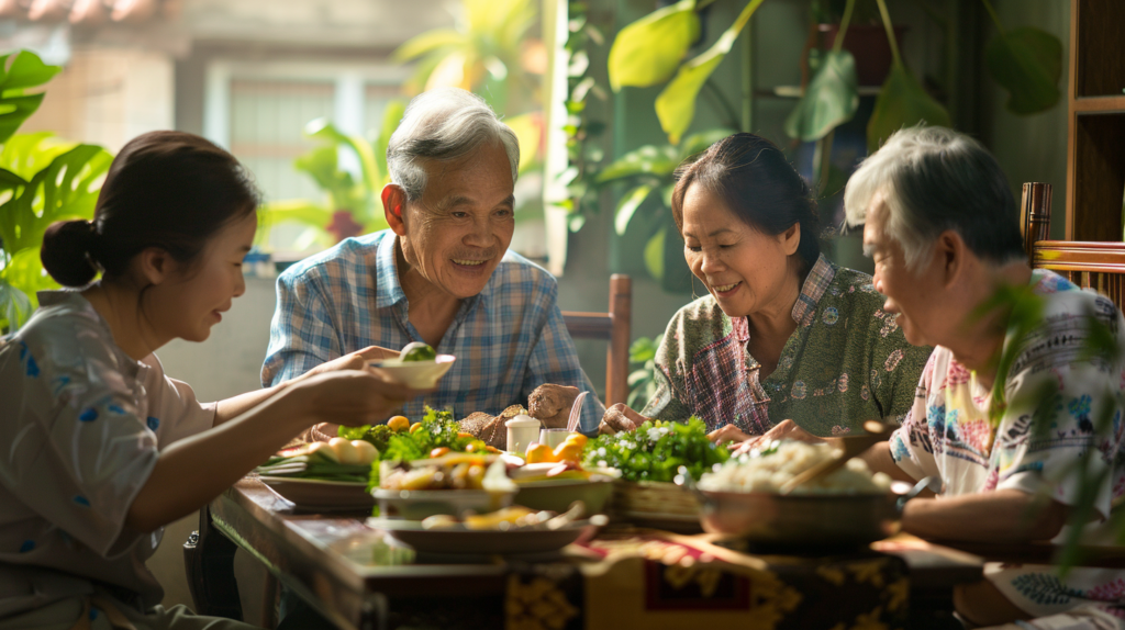 Vietnamese language and culture shaped by family respect and hierarchy